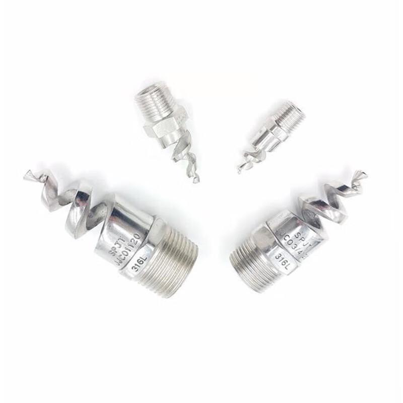 SGNFAFM Stainless Steel Spiral Nozzle Ball Valve
