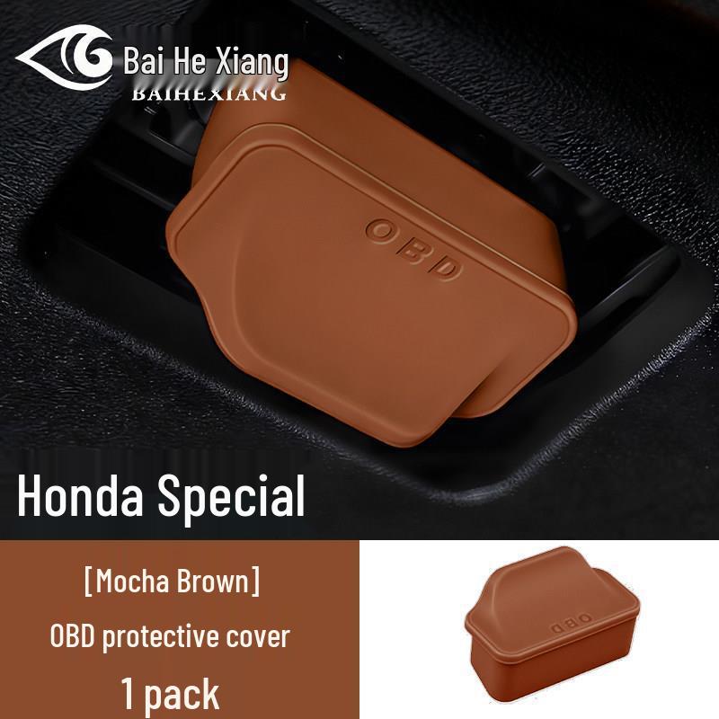 Honda CRV, Accord, Civic, Odyssey Silicone OBD Interface Cover - Waterproof & Dustproof Protection