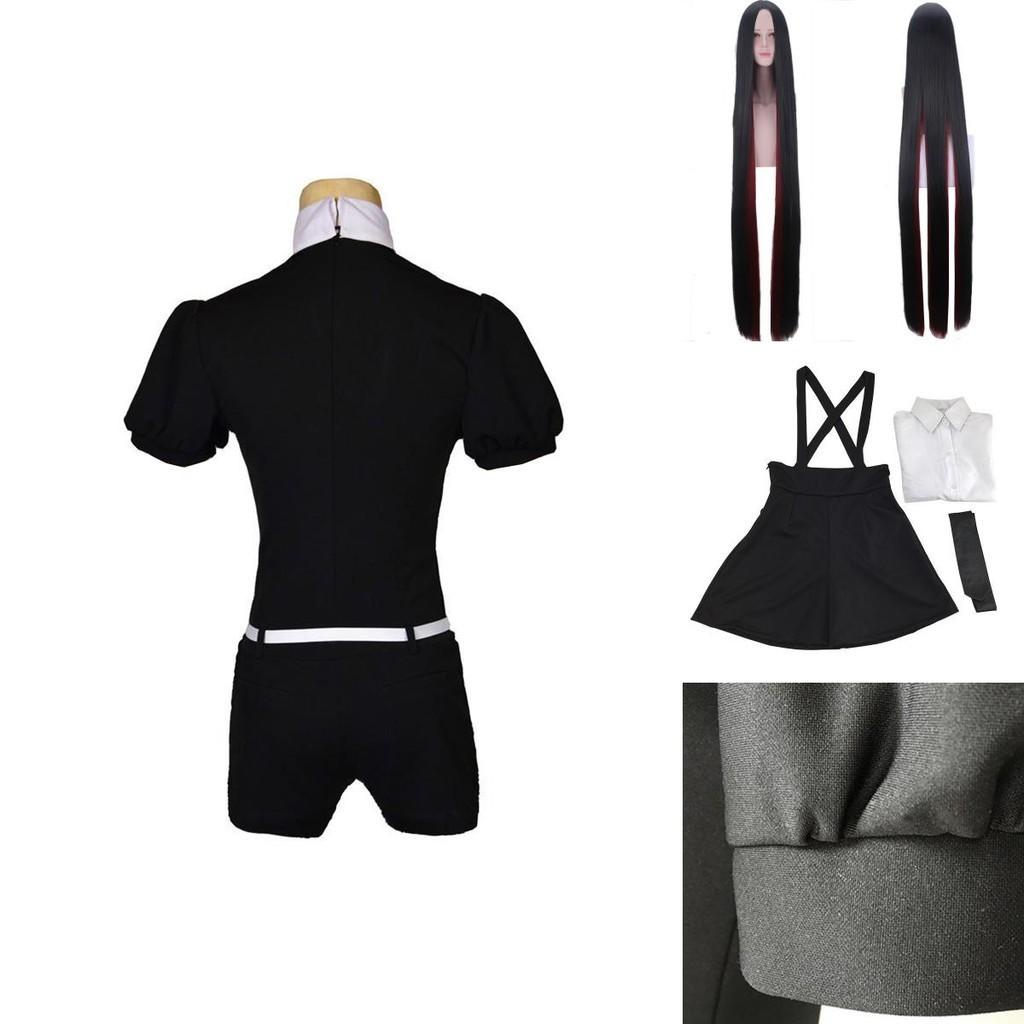 Потрясающий аниме костюм Фосфофиллита из Страны самоцветов в элегантном черном костюме