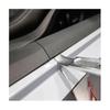 3-Piece Durable Metal Pry Bar Set, Silver Sheet Metal Prying Tools for Repair