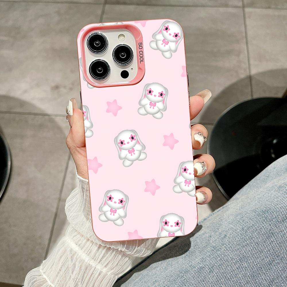 Kenia OS Mobile Cell Phone Case for iPhone 17 16 15 14 13 12 11 X XR XS 8 7 Air Pro Max Plus Translucent Pink Colorful Cover