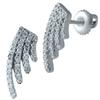 Silver Earrings with Cubic Zirkonia (1909508)