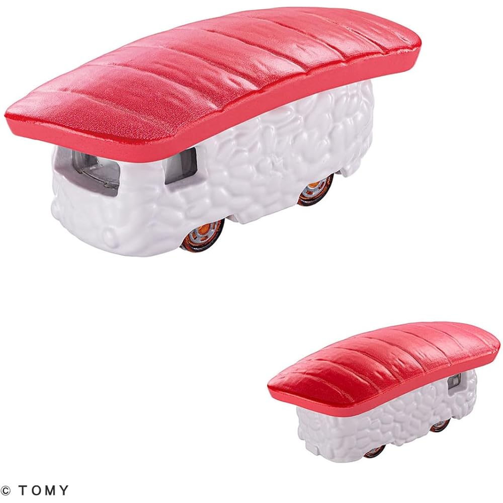 Takara Tomy Dream Tomica Sushi Mini Car Toy Set for Ages 3 and Up