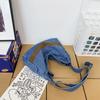 Denim Bag Female Patchwork Crossbody Bag Large Capacity Shoulder Bag