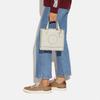COACH Dempsey Cow Leather Tote Bag , Shopping Bag , Crossbody Bag , Handbag Small Women's White (Unisex) Handbags C5268 IMCHK