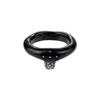 Nff Rose Drop Ring-black