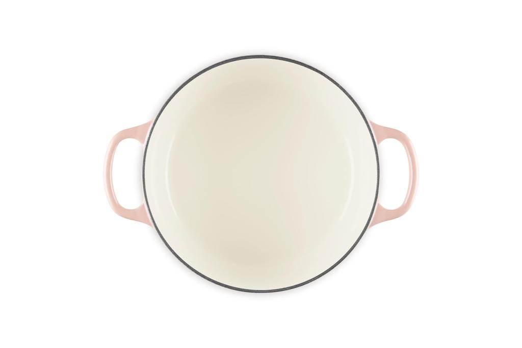 Литая эмалированная кастрюля Le Creuset Signature Cocotte Ronde 22 см, совместимая с газовой духовкой IH, японская [Авторизованный продукт]