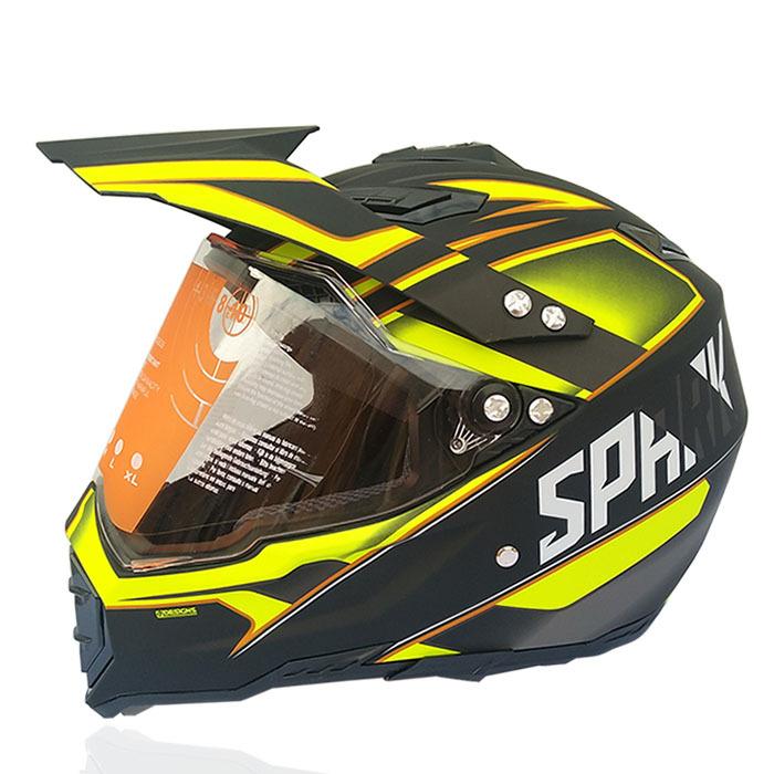 Cross Border Exclusive Motorcycle Helmets Off-road Helmets Road Racing Helmets Off-road Helmets All Season Helmets With Lenses Men's Helmets