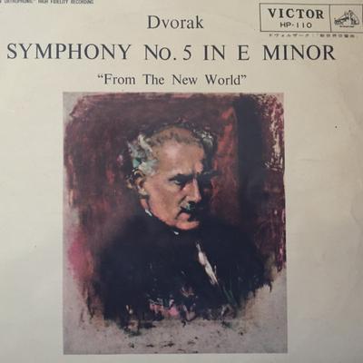 10-дюймовая пластинка АНТОНИН ДВОРЖАК / АРТУРО ТОСКАНИНИ,  - Дво??k's Symphony - От The New Wo HP110 VICTOR 1954 Япония Классический Б/У