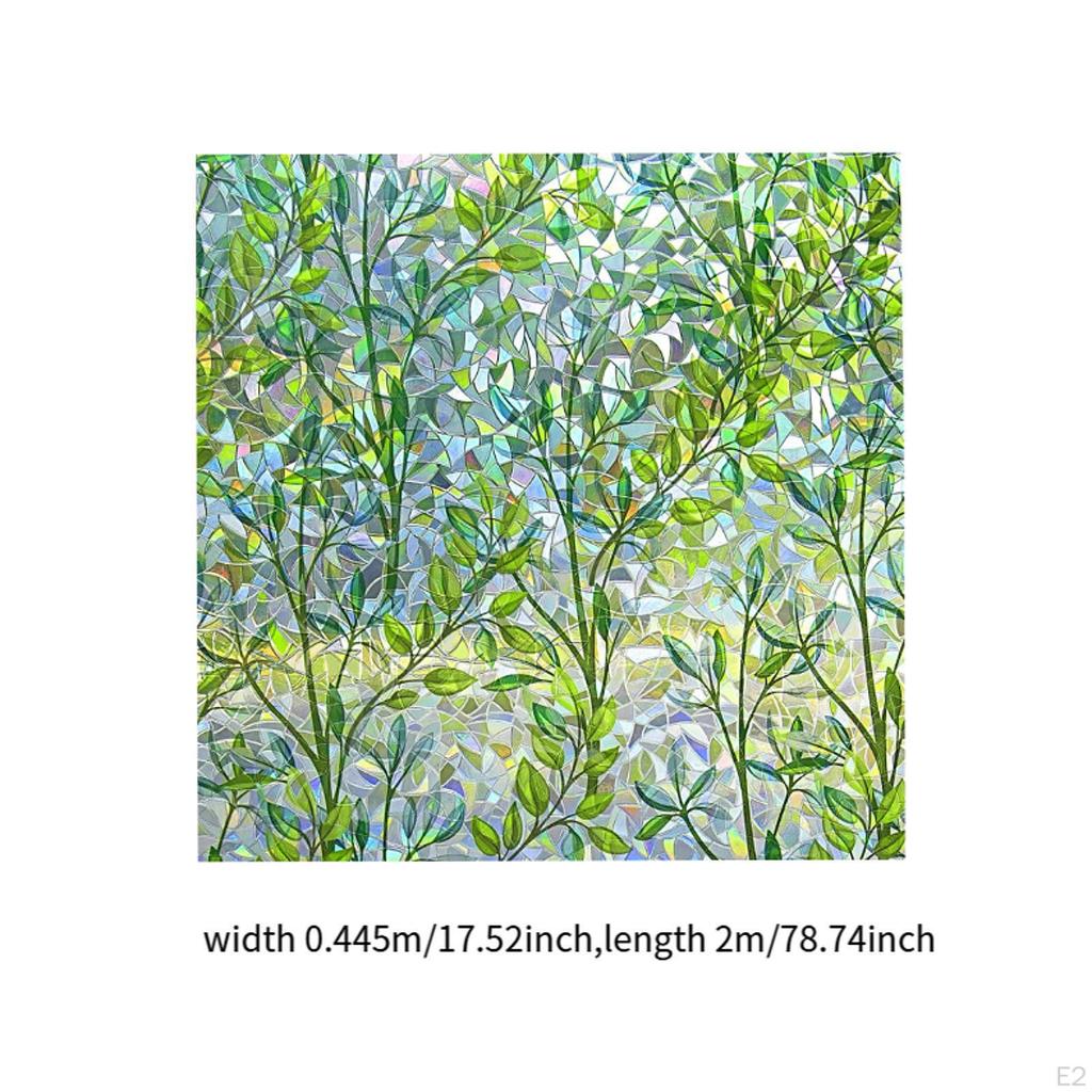 Пленка для защиты окон 3D Stain Glass Cling Stained Heat Blocking Decals, Декоративная