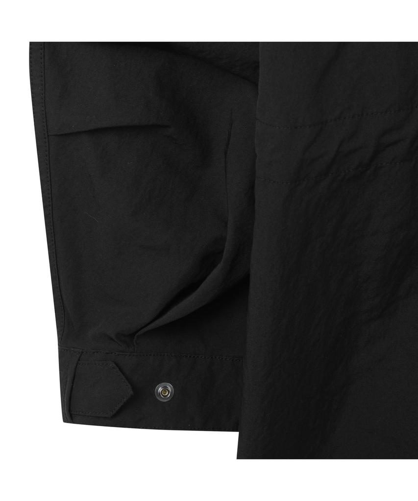 Customellow Black Highneck Parka C9Uam25111Bkx