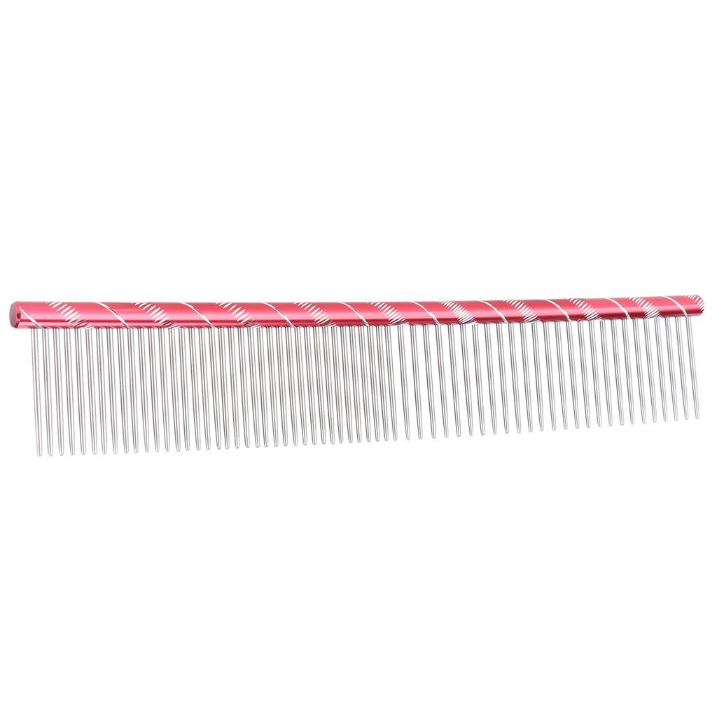 Pet Comb Sparse and Dense Double Tooth Open Knot Comb for Long and Short Haired Dog Cat and Other Pets