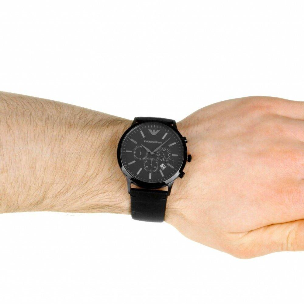 Emporio Armani AR2461 Sportivo Хронограф Черные Мужские Часы