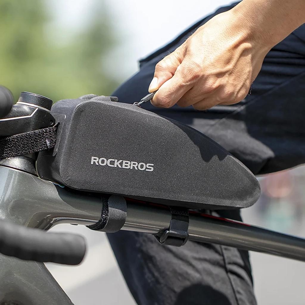 Rockbros As-019 Bicycle Frame Bag Waterproof 1.5 L - Black