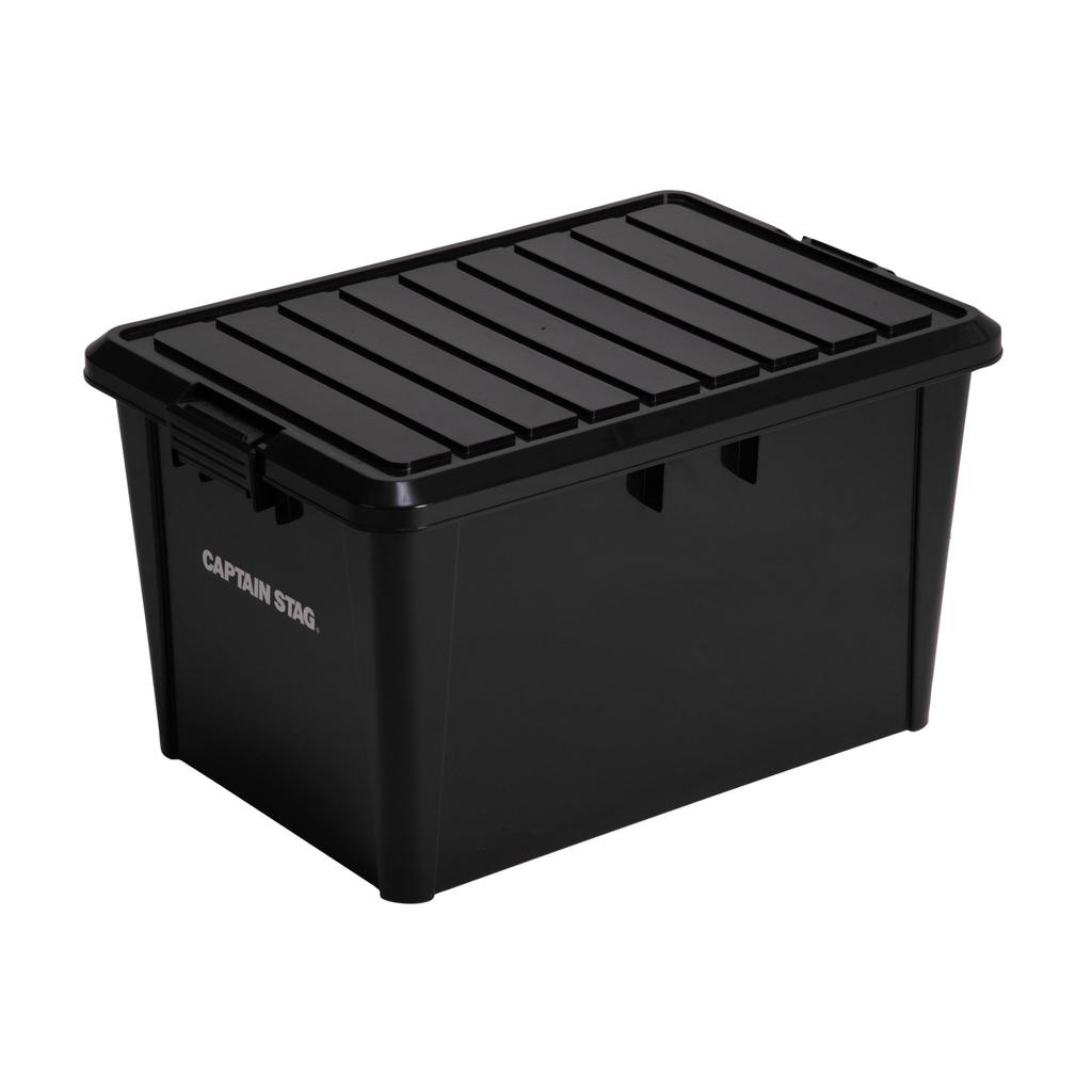 CAPTAIN STAG Outdoor Storage 36L Made In Japan UW-1544 Box, Combox, Capacity, Black,