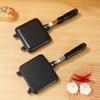 Double-sided Frying Pan Non-Stick Sandwich Bread Bakeware Breakfast Waffle Pancake Egg Frying Pan Household Kitchen Utensils