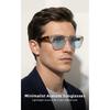 Women Sunglasses Men UV400 Sun Glasses Acetate Square Eyeglasses Frame Sunscreen Outdoor Camping Goggles Anti UV Shade Eyewear