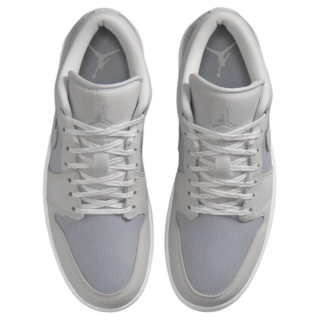 Jordan Air Jordan 1 Винтажные Баскетбольные Кроссовки Мужские Низкие Светло-серые IO2049-100