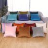 New Fashion Twill Velvet Pillowcase Modern Simple Solid Color Pillow Home Living Room Sofa Bedroom Cushion Cover