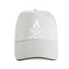 Бейсболка с черной графикой Masonic Freemasons Square Compasses Faith Hope Charity 2021 года