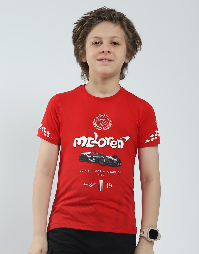 MONTE CARLO Мужская футболка стандартного кроя с принтом и рукавом до локтя