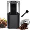 Electric Coffee Electric Coffee Mill for Electric Coffee Grinds Coffee Green Chili Japanese and Stepless Grind Size Includes Cleaning Brush for Easy