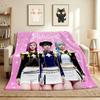 Custom Name Space Journey Flannel Blanket Throw Blanket Soft Warm Sofa Bed home Decor Unique Gift