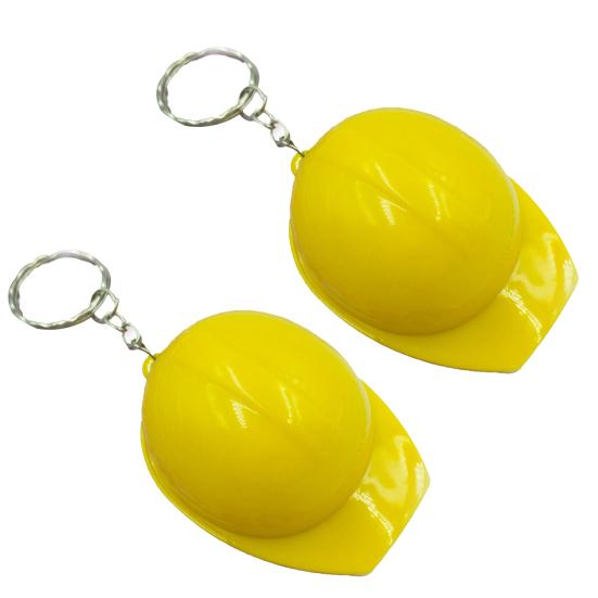 2 шт. Подвесная пряжка Многоцелевая Форма шлема Декоративный дизайн открывалки для бутылок Защита от потери Креативный ключ