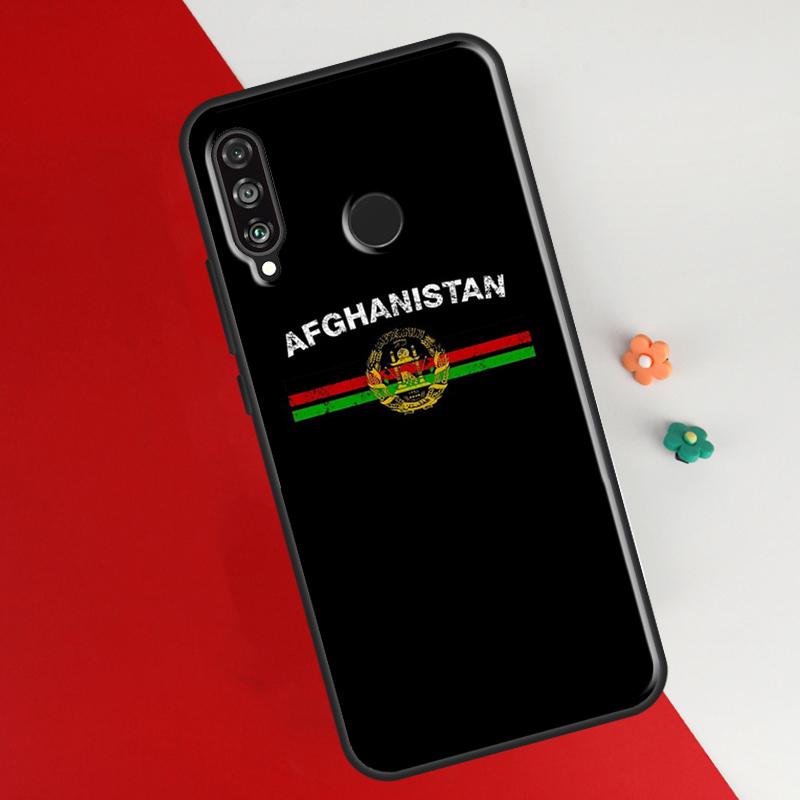 Чехол с флагом Афганистана для Huawei Honor 50 P20 P30 P40 P50 Pro Lite P Smart Z 2019 2021 Nova 5T