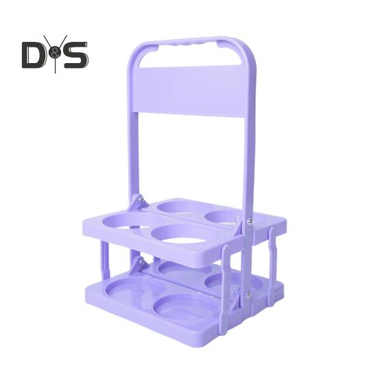 Портативный держатель для напитков, складной подстаканник для автомобиля, многоразовый подстаканник с ручкой, складной держатель для напитков для кофе, пива, вина, газировки, сока