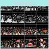 Charming Christmas Pvc Wall Stickers And Window Decals For A Magical New Year Celebration