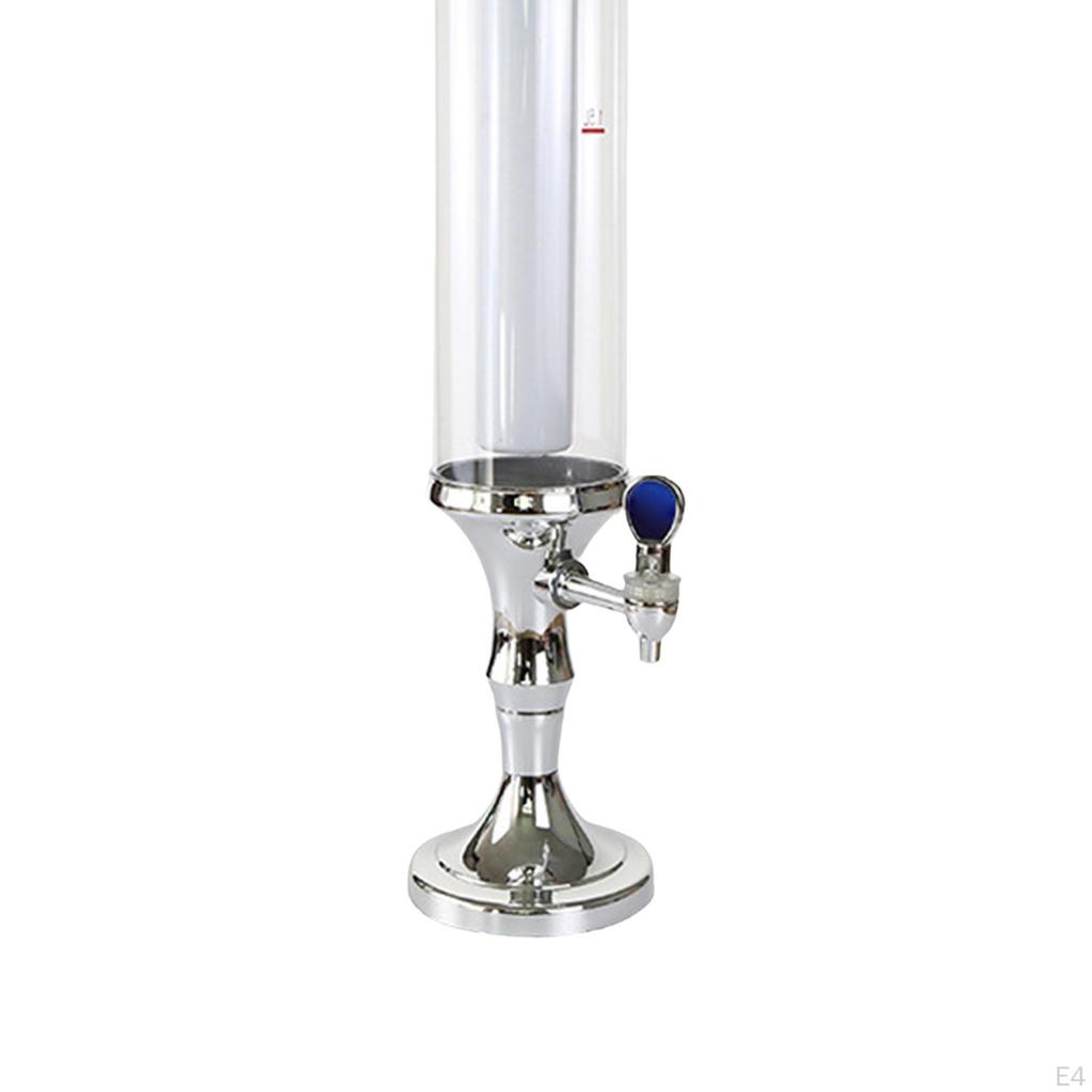 3L Beer Tower Dispenser with LED for Tabletop Use