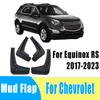 4pcs Auto Tire Mudguard Waterproof Prevent Mud Splashing Car Mud Flap Fender Trim Accessory For Chevrolet Equinox RS 2017-