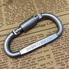 Carabiner High Quality Wear-resistant Aluminum Alloy Multifunctional Climbing Buckle Latch Hooks