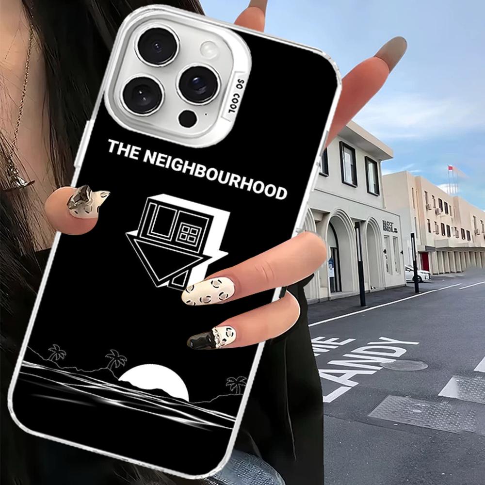Чехол для телефона The Neighbourhood Band для iPhone 16 15 14 13 12 11 Pro Max X XR XSMAX 8 7 Plus Матовый противоударный задний чехол