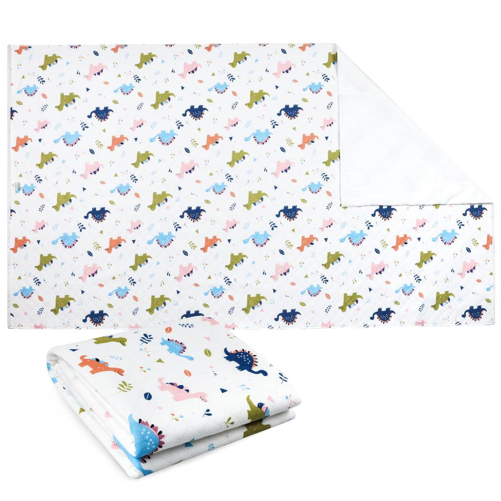 Водонепроницаемая простыня для пеленания из хлопка для младенцев, уход за больными, детский коврик, впитывающая быстросохнущая простыня для детей и взрослых, многоразовая [MooMoo Baby]