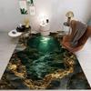 3D Пещерный пейзаж Океанский пейзаж Коврик для пола Гостиная Спальня Кухня Ванная комната Домашний декор Подарки Пляжные ковры Комната Украшение дома