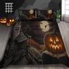 Halloween Duvet Cover Set Thumbedding Halloween Decor Mysterious Forest Bedding Set Double Queen King Size Quilt Cover