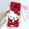 JZ23 Hello Kitty Прозрачный чехол для Samsung A04 A14 A23 M33 M53 Realme 10 9 C35 C55 VIVO Y02 X80 Infinix Hot 30 Note 11 Tecno Spark 8P Pro