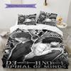 Постельное белье с пододеяльником Death Note для детей, размер Extra Large, подарки, доступны разные размеры -HE10