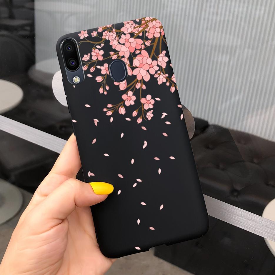 Для Samsung Galaxy M10 M20 M30 Чехол Стильный Мультяшный Подсолнух Мягкий Силикон Задняя Крышка Телефона Для Samsung M 10 20 30 M305F Fundas