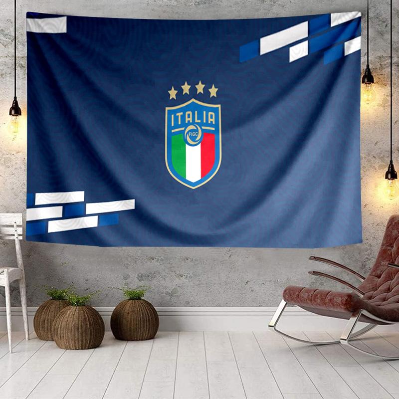 1PC Ifk Goteborg Crest Tapestry Hanging for Bedroom,Livingroom, Playroom,Decor Art Room Wall Tapestry Holiday and Birthday Gifts