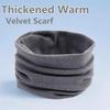 Fashion Soft Velvet Neck Warmer Women Men Sports Face Neck Cover Winter Skating Running Hiking Scarves Thickened Warm Tube Scarf
