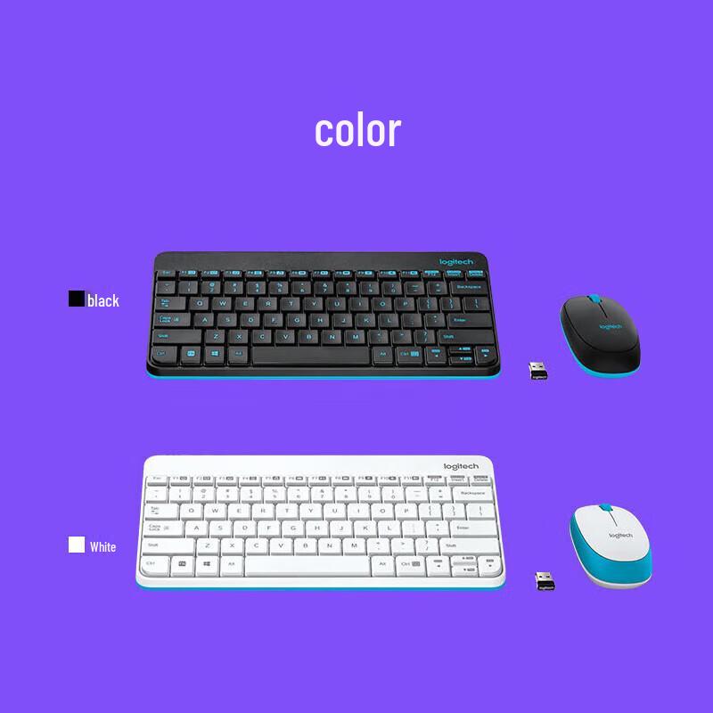 Logitech Беспроводной комбо-набор клавиатуры и мыши MK245 Nano