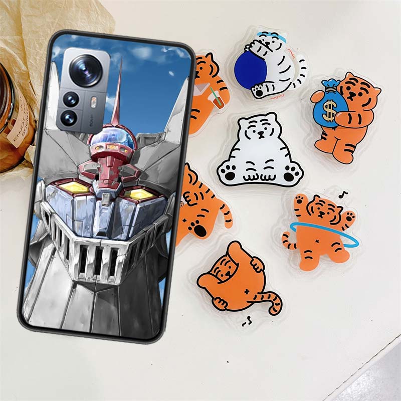 Manga Mazinger Z Anime Phone Case For Xiaomi Poco F7 X7 Pro 14 Ultra 13 15 Pro Capa 12 11 10 Lite 12T 12X 11i Mi 11T 10T 9 9T Pr