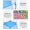 Blue Sky Ocean Kids' Pop-Up Ball Pit Tent - Animal Playpen Toy