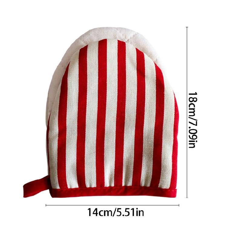 Protective Kitchen Oven Gloves with Dots Charm, Heat and Slip Resistant Oven Mitts for Cooking and Bakings