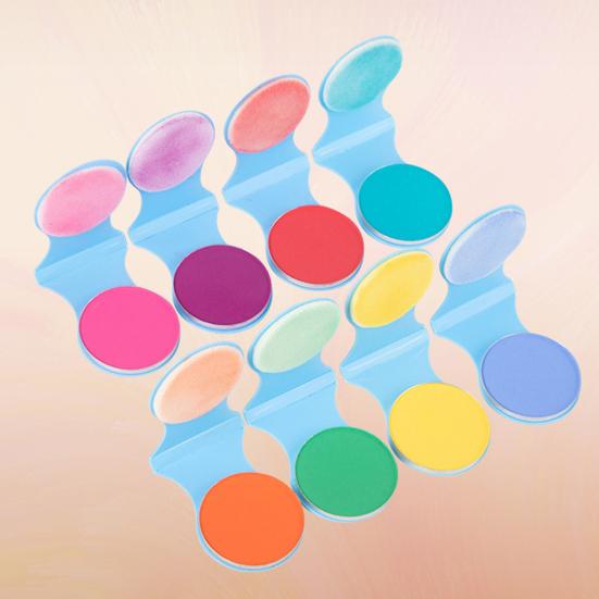 1/8 шт 8 цветов временный мел для волос стираемый одноразовый краска для волос прессованный порошок одинарный