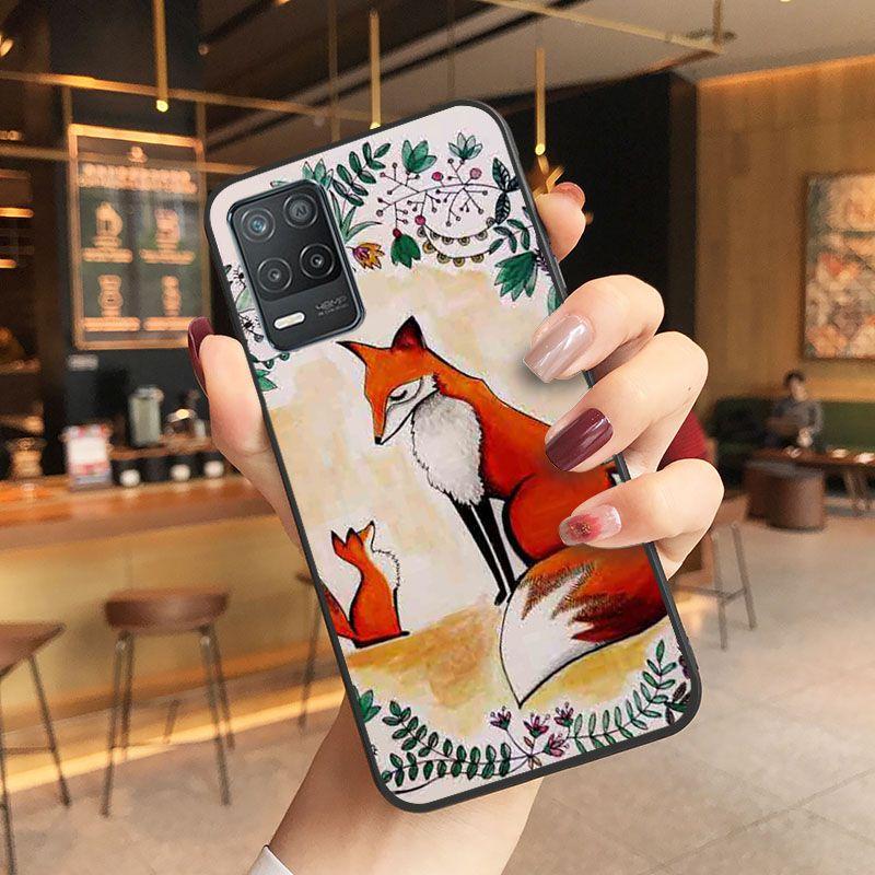 Чехол Funda Fox Soft Shell для телефона для oppo Realme 8Pro 6PRO 6i 7pro 9i 9pro C11 C21Y C21 C25Y C25S C3 Q3S XT, чехлы