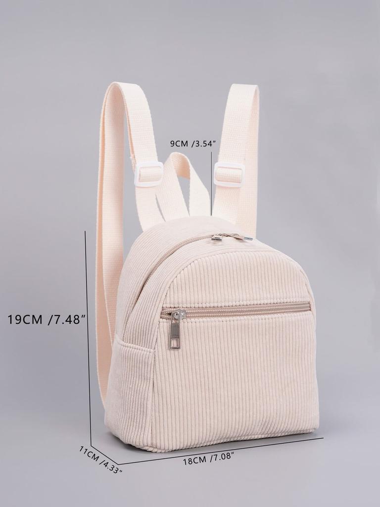 Polyester Mini Dualcolor Backpack With Breathable Design For Daily Use